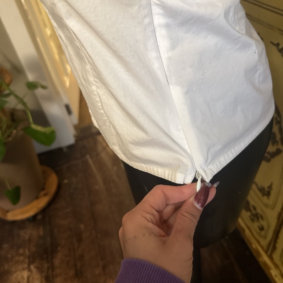 Jaded London White Ruffle V-Neck Blouse - Picture 6 of 6